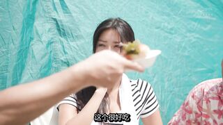 JUQ-623 [中文字幕] 水川スミレ - 里民露營NTR 在帳篷裡被數次中出的人妻之衝擊NTR影像