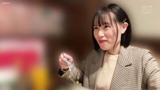 EBWH-101 [中文字幕] 第一次交的女朋友脱掉衣服之后、从外观无法想像的美白美巨乳 如月里依纱