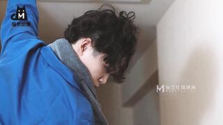 【猫爪影像】绝色女神白若冰【主人的绿帽调教】性瘾开发3P双屌高潮，高清720P原版【MMZ-029】