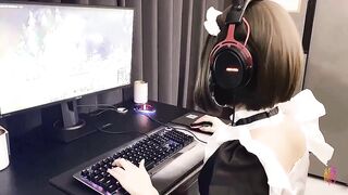 超美极品淫娃网红美少女【铃木君】电竞陪玩女仆の特殊嫩穴服务，梦幻套餐口爆女仆樱桃小嘴