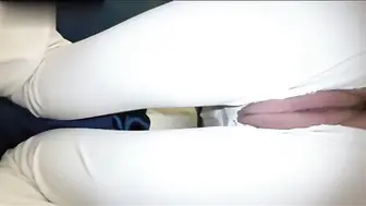 剪烂气质姐姐新买的美臀喇叭裤狂操一线天极品美鲍绝世好逼
