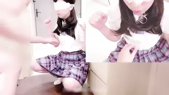 反差清纯少女 优咪 像小母狗一样被调教的女大学妹