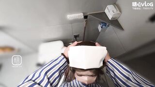 [糖心Vlog] 肉感护士在病房被猥亵 淫穴被操到水流不止 - 星野兔