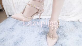 懒懒猪 油丝高跟 情人节 #国产 #口交 懒懒猪 lazypiggy